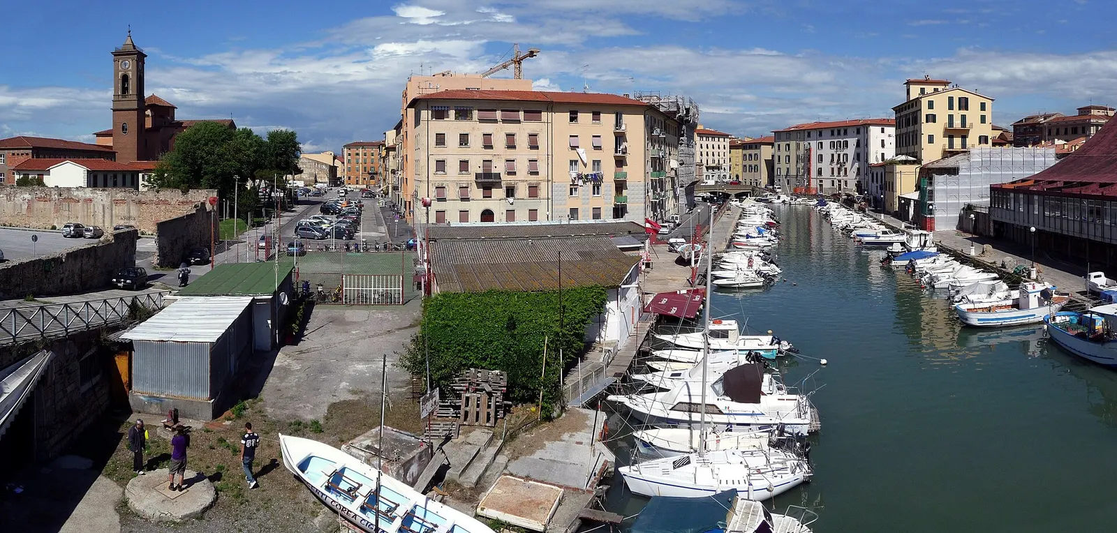 Veduta di Livorno