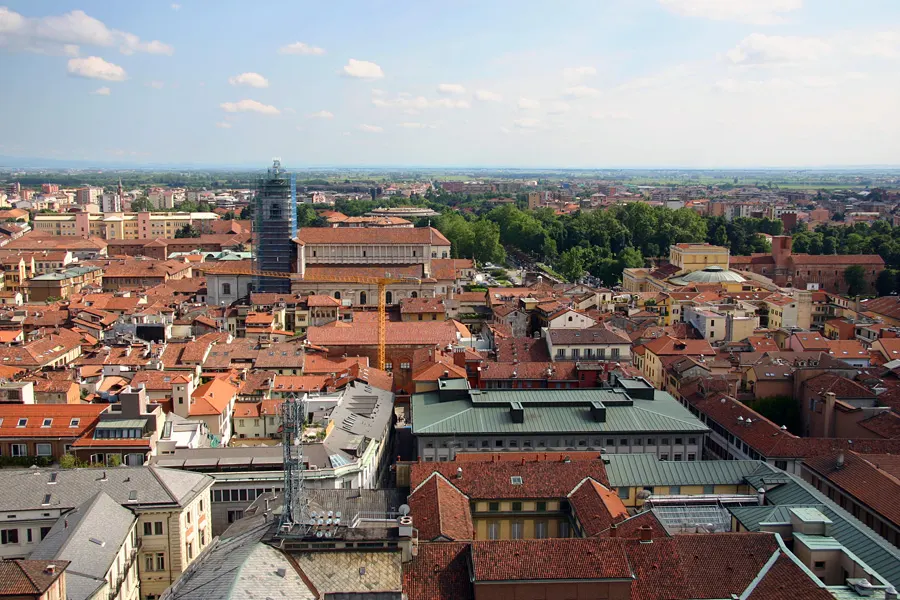 Veduta di Novara